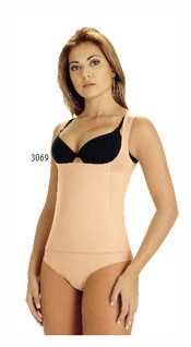 3069: Bodice for Correction of Body Posture Reinforced Abdomen     3069: Blusa para correccion de postura de Cuerpo Resfuerzo en el abdomen.  