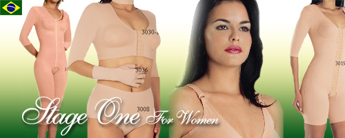 Stage One - &nbsp;medical garments are recommended for use during the first days following surgery because they have a hook-and-eye closure that permits an easy fitting. These include girdles, compression vests, bras and body suits for use following cosmetic surgery, liposuction, breast surgery and reconstruction. We feature garments for post-surgical therapy to the upper body, lower body, legs, arms, hands, face and neck.(Information provided and recommended by Manufacture).   Nivel Uno - &nbsp;son fajas medicas recomendada durante los primeros dias siguiente de su operaci󮠰ara la mayor comodidad conveniente. Esto incluye, fajas, chaleco de compression, brassieres, y body modeladoras para uso de cirugias cosmeticas, liposucci󮬠senos, y reconstrucci󮠧eneral. El enlace que ofrecemos son fajas post quirurjicas para el cuerpo completo incluyendo brazos, piernas, manos, manos, y cuello. (Informaci󮠹 recomendaci󮠤e la fabrica).  