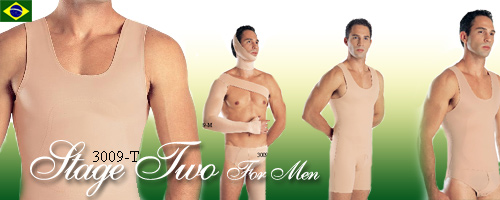 Stage Two - aesthetic garments are used when the healing process has progressed to the point that a pull-down or pull-up garment can easily be fitted onto the body. These versatile body shapers aid in healing, weight reduction and general wellness. (Information provided and recommended by Manufacture).  Nivel Dos - Son Fajas de Estetica que se usan cuando ya el proceso de recuperaci󮠨a progresado hasta el punto que uno puede quitarse la faja y se la pueda volver a poner. Estas Fajas Modeladoras son versatil en el ayudar recuperar su cuerpo, reducci󮠤e peso y el bien estar.  (Informaci󮠹 recomendaci󮠤e la fabrica).   