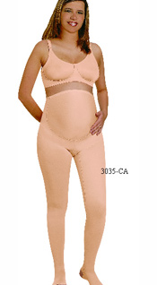 3035-CA: Pregnancy Pantyhose, Closed Crotch, Abdominal Support, Open Toes. Option: CA - Open Heel, CF - Closed Heel  3035-CA: Pantymedia de Maternidad, Cierre en Abertura entre las piernas, Soporte Abdominal, Abertura en los pies. Opci�n: CA - Abertura en el tobillo, CF - Cierre en el tobillo  